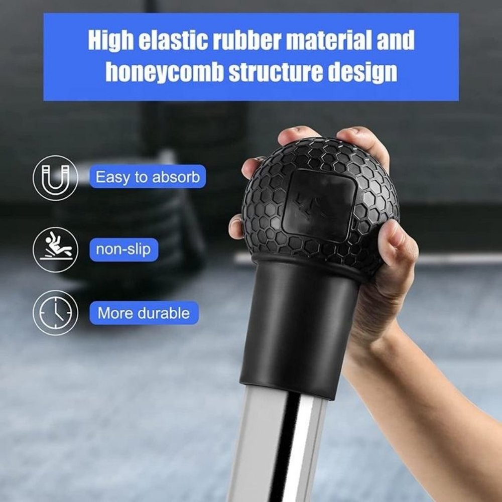 Soft Sport Rubber Landmine Attachment for Barbell Turn any surface into aBarbell